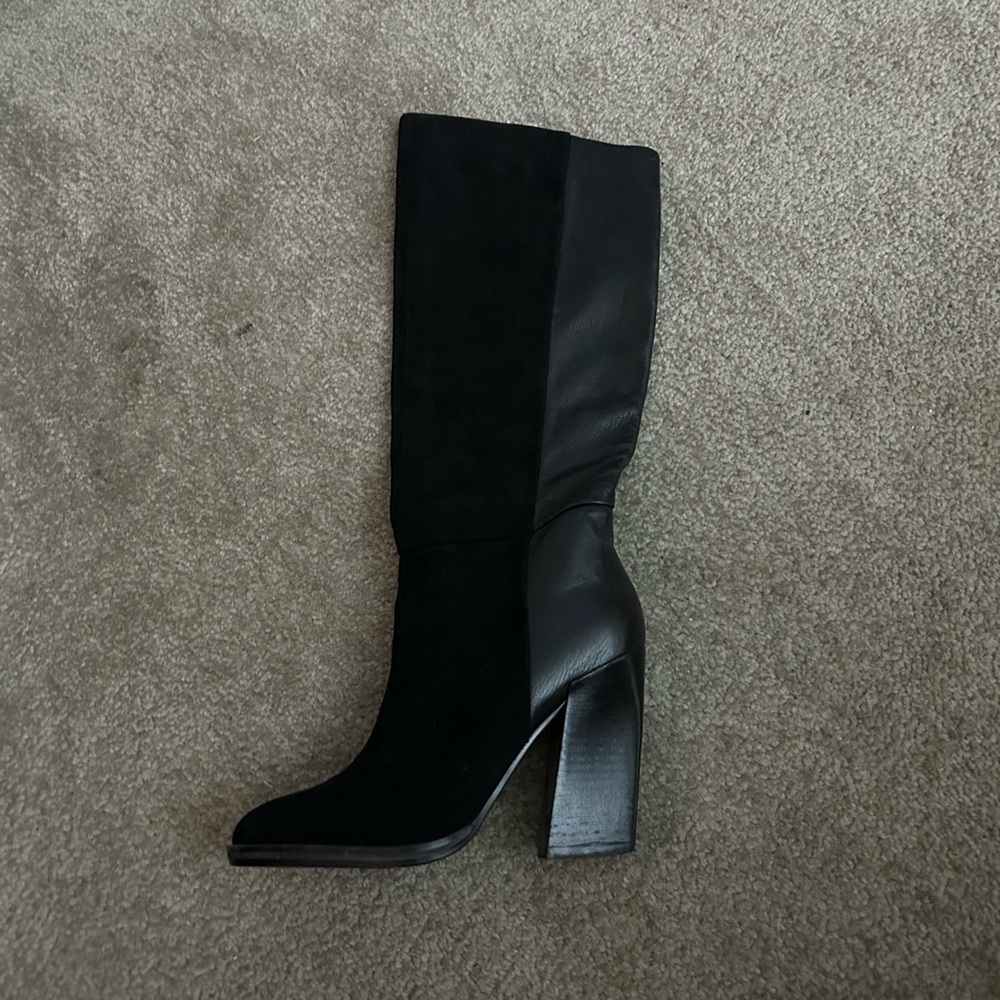 Black Aldo Knee High Boots